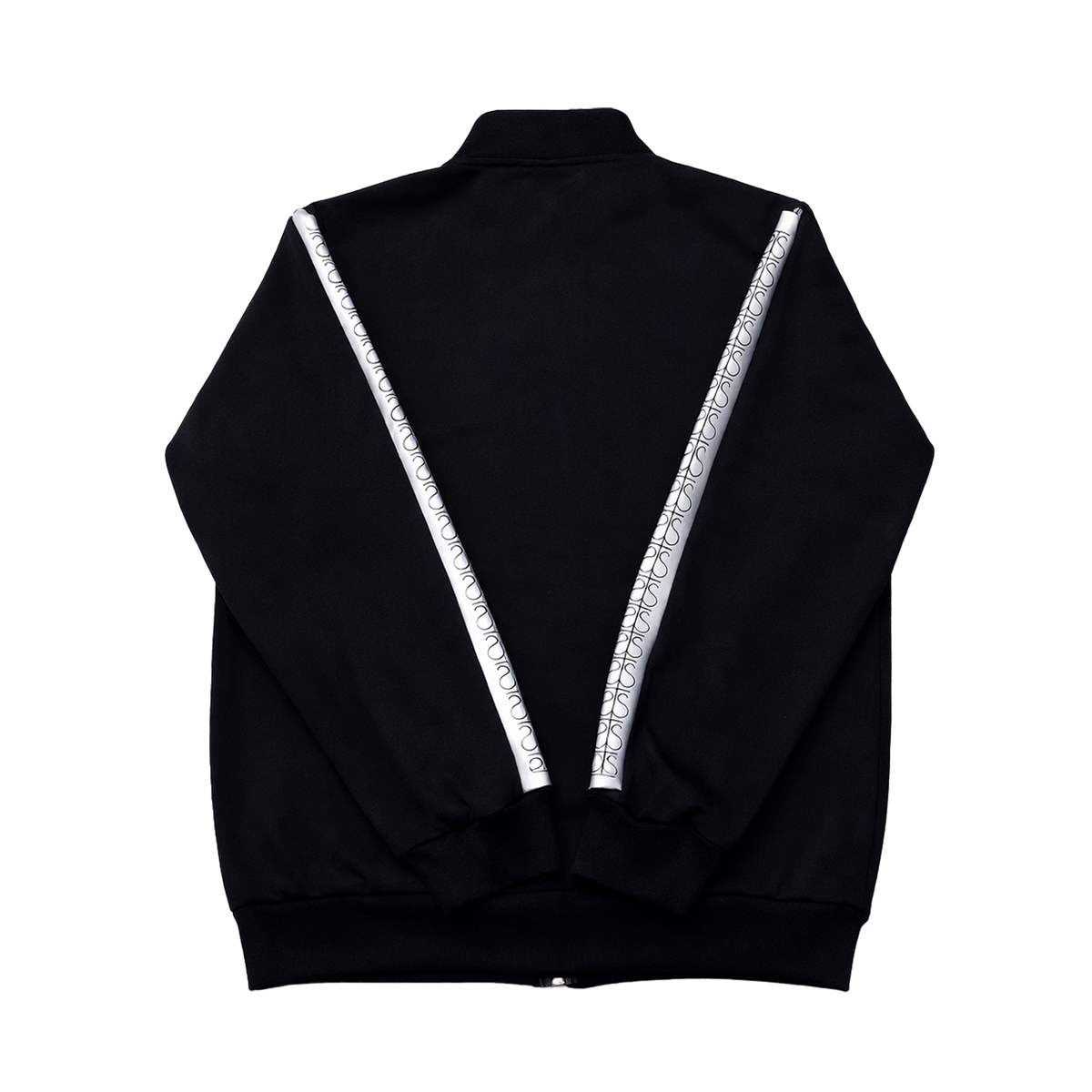 Full-Zip Sweatshirt "ΤΡΑΠSIΩN" Black