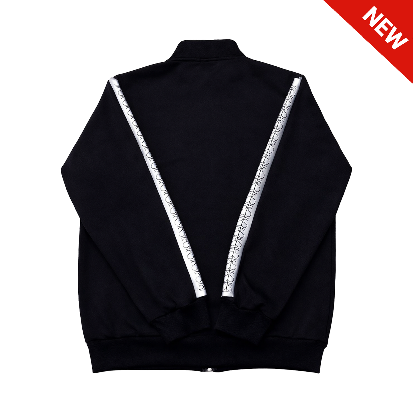 Full-Zip Sweatshirt "ΤΡΑΠSIΩN" Black