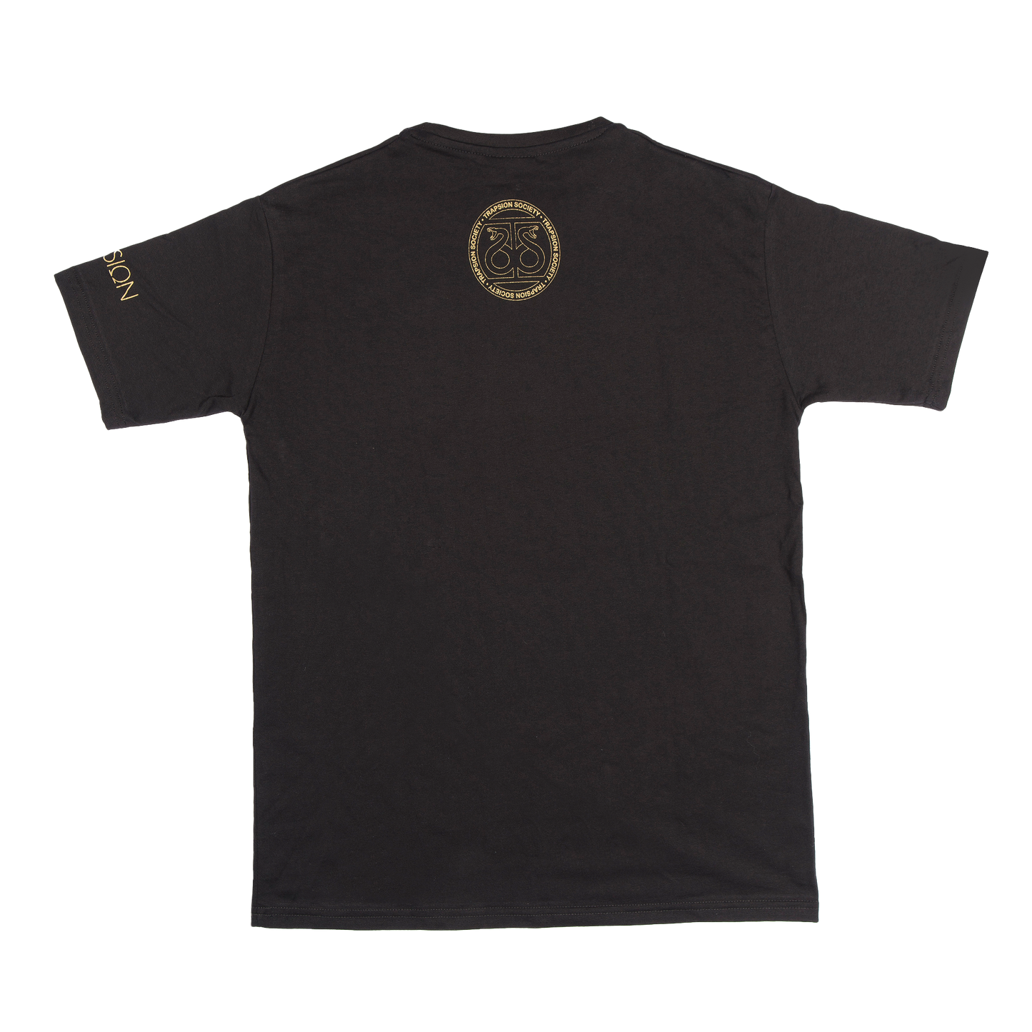 T-Shirt "Snakes Trap" Black/Gold