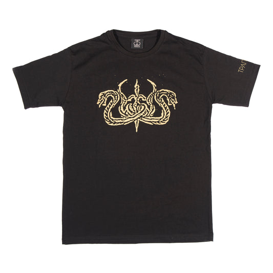 T-Shirt ''Snakes Trap'' Black/Gold