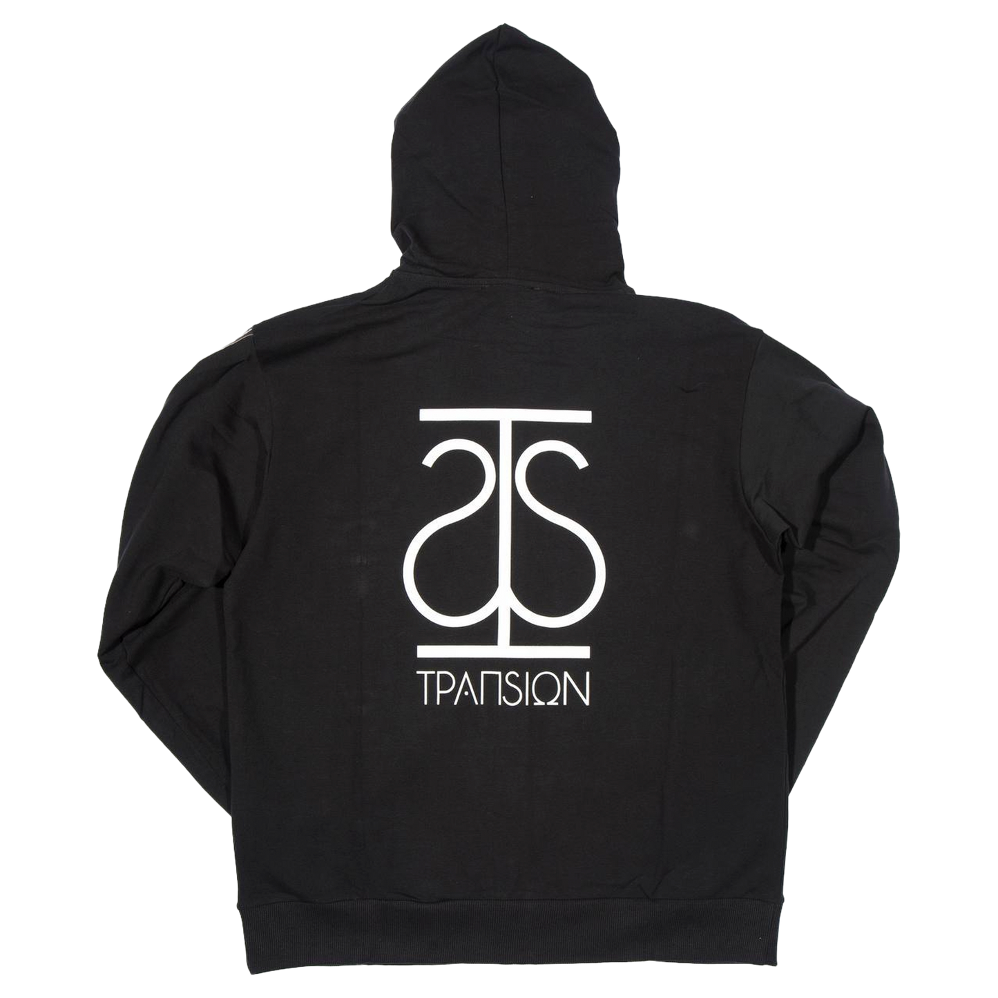 Full-Zip Hoodie  ''Trapsion'' Black