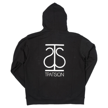 Full-Zip Hoodie  ''Trapsion'' Black