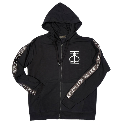 Full-Zip Hoodie  ''Trapsion'' Black